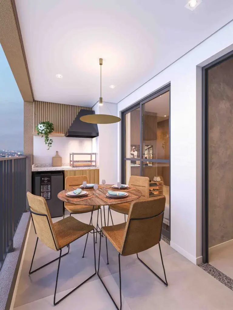 Terraco Bios Santo Amaro Santo Amaro — 2 quartos 52m², Vibra