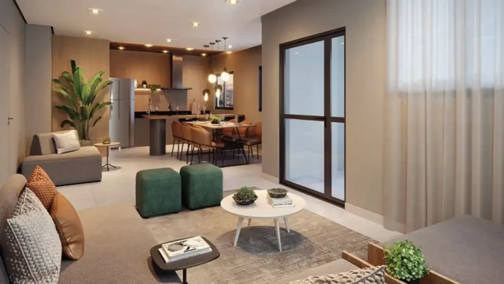 Pronto novo Santo Amaro: Espaço Gourmet Bios Santo Amaro, 2 quartos 52m²