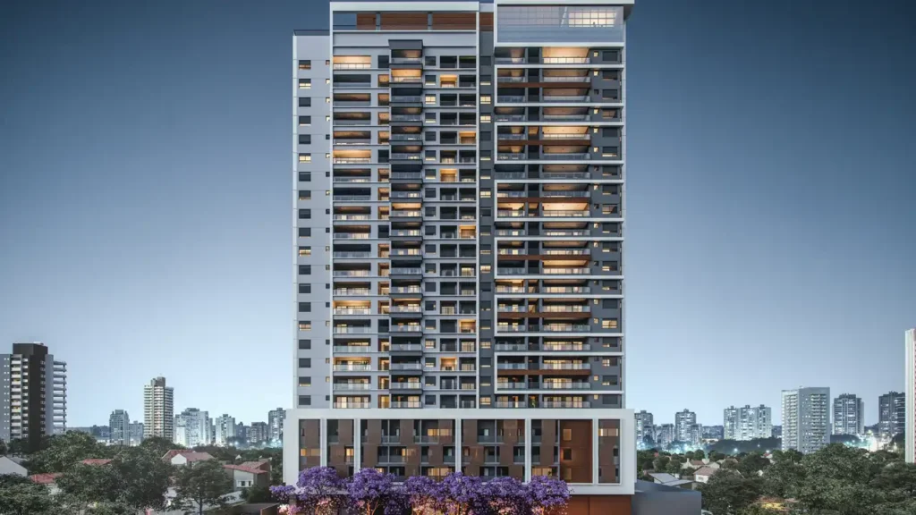 Housi Brooklin - NR (Vitacon): Fachada — 1 quartos em Brooklin Paulista, São Paulo