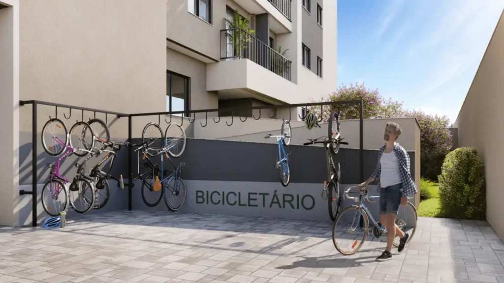 Bicicletario — Fort Ipiranga - NR (Gamapro), 1-2 quartos em Ipiranga