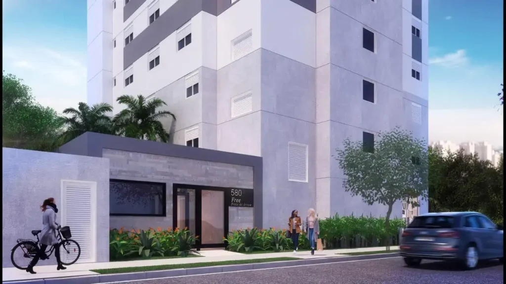 Portaria Free Home - NR — apartamento 1 quartos, Pronto novo em Vila da Saúde