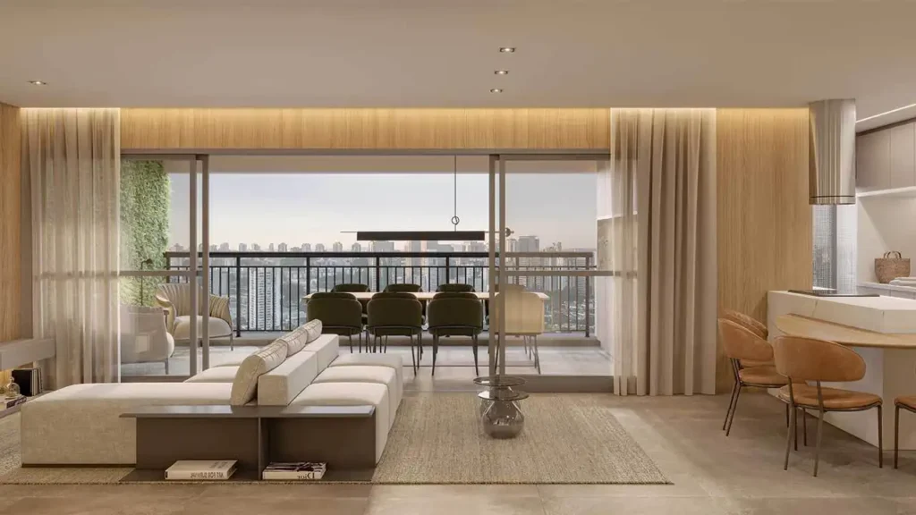 Mooca Città Milano Mooca, São Paulo — Living, apartamento 3-4 quartos 118-232m²