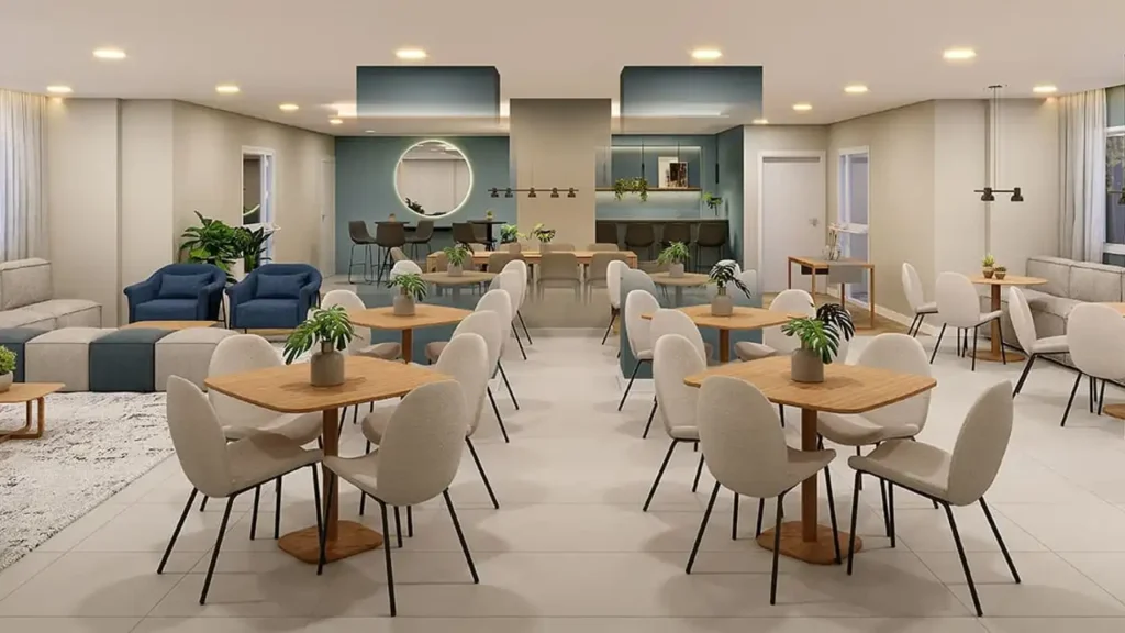 Salão de Festas Cidade Mooca Duomo Mooca — 1 quartos 34m², Cury SP