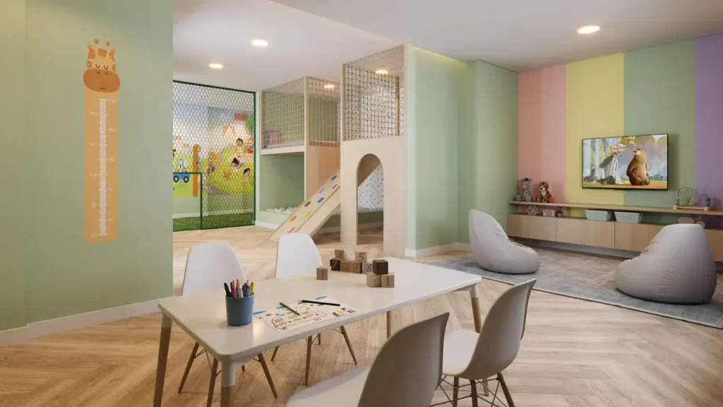 Cidade Mooca Duomo Mooca, São Paulo — Brinquedoteca, apartamento 1 quartos 34m²