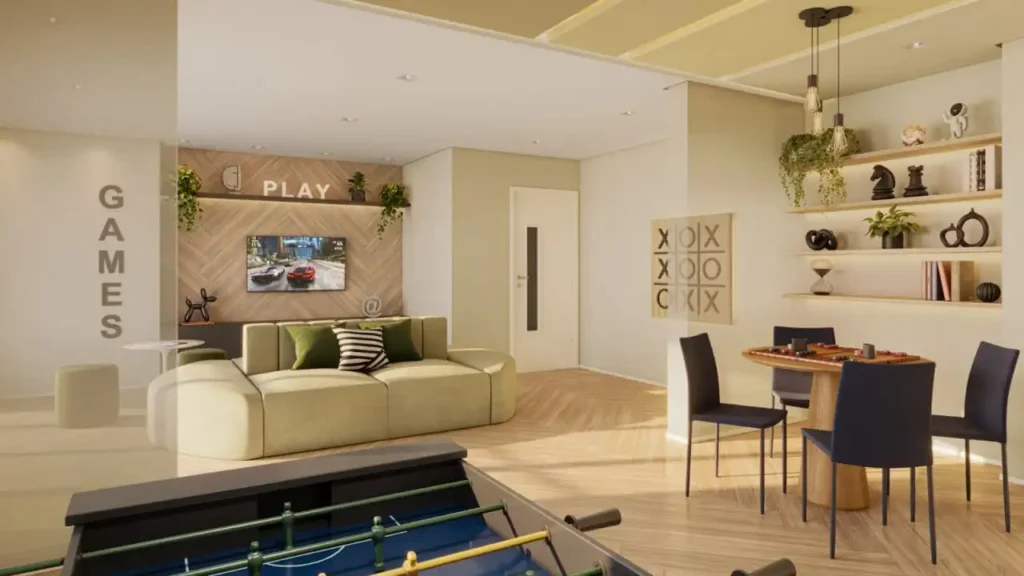 Sala de jogos — Ayna Ipiranga (Engelux), 2 quartos em Ipiranga