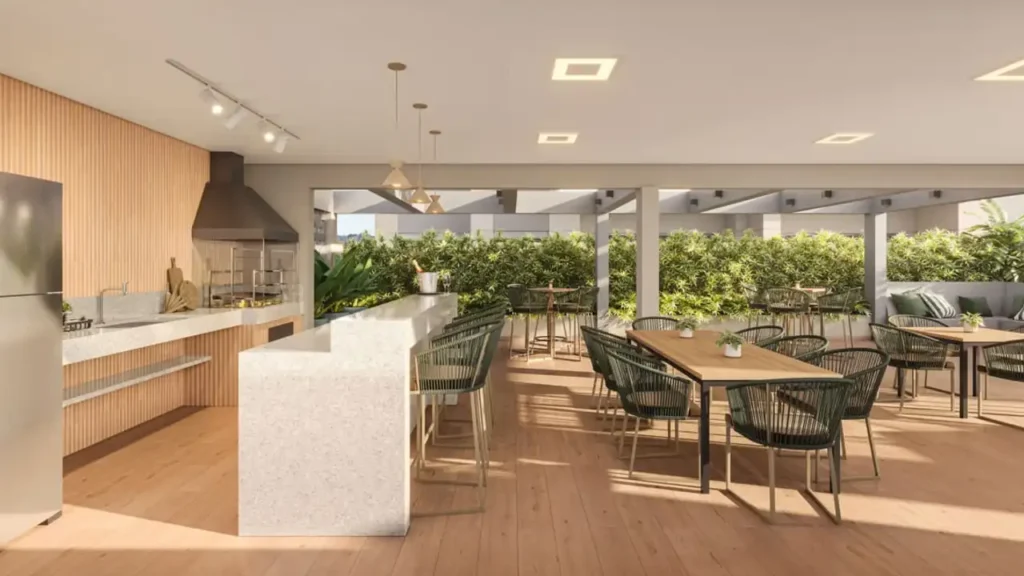 Em construção Ipiranga: Churrasqueira Ayna Ipiranga, 2 quartos 47-54m²