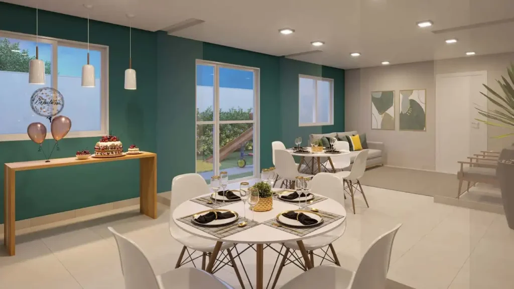 Plano&Vila Cambuci Inajá Cambuci, São Paulo — Salão de Festas, apartamento 1 quartos 26-27m²
