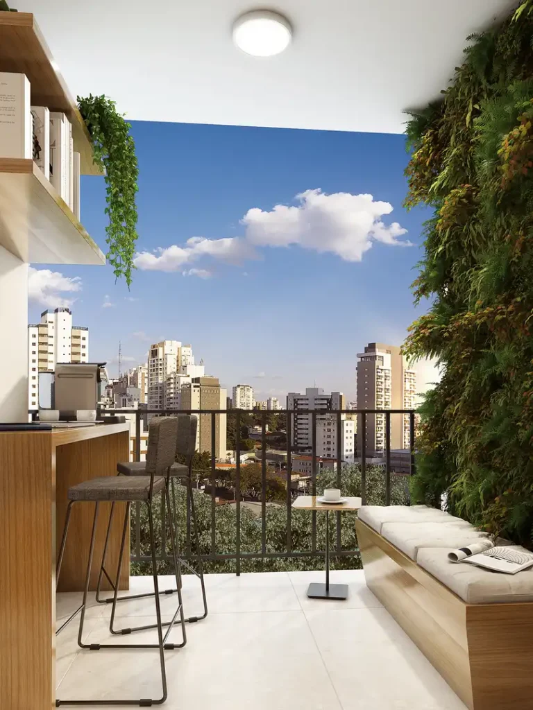 Em construção Pinheiros: Terraco Bracon Faria Lima, 1-2 quartos 24-37m²