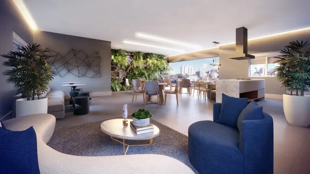 Giardino Golf Residenziale Umuarama, Osasco — Espaço Gourmet, apartamento 3 quartos 87-88m²