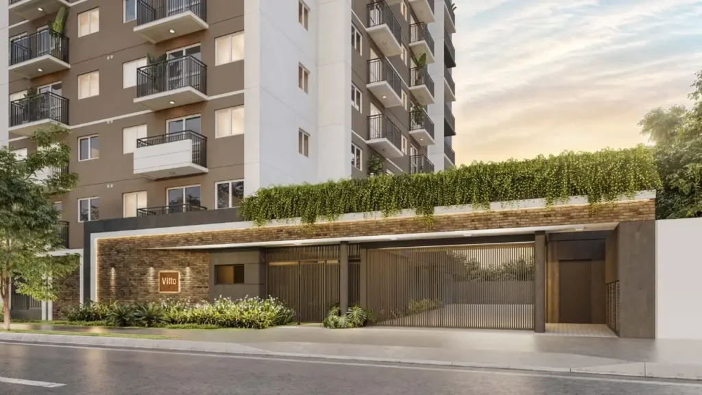 Portaria Vitto Santa Cecília — apartamento 1-2 quartos, Em construção em Santa Cecília