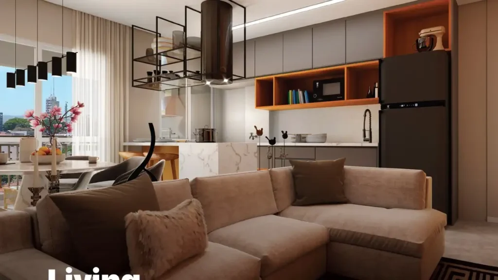Em construção Presidente Altino: Living Videre, 2 quartos 44-67m²
