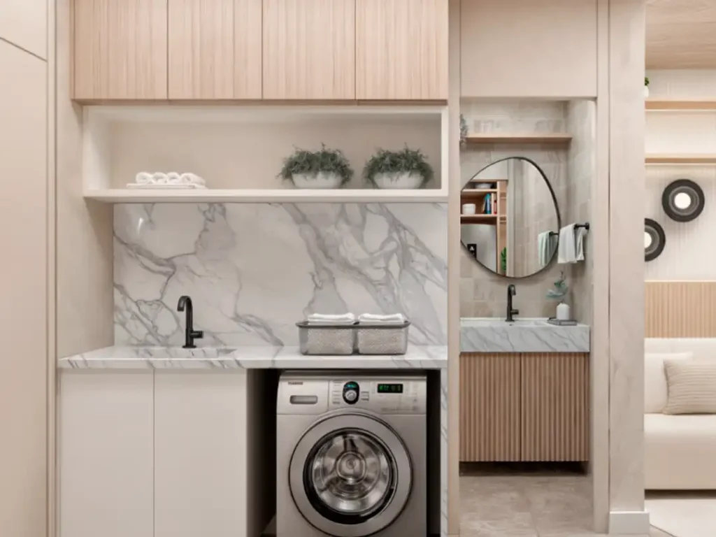 Em construção Butantã: Lavanderia Blue Residences, 1 quartos 33m²