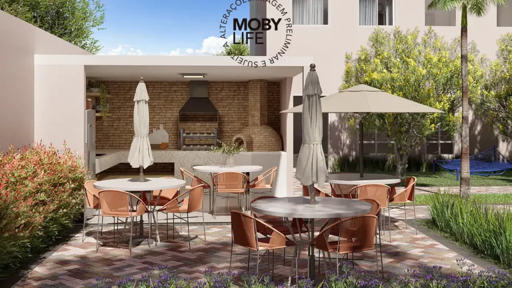 Churrasqueira — Moby Life Pacaembu - Residencial (One), 1-2 quartos em Barra Funda