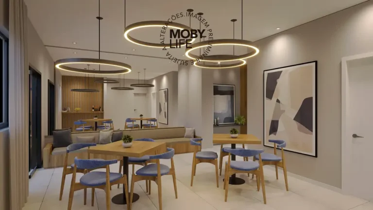 Apartamento 1-2 quartos Barra Funda — Sala de festas do Moby Life Pacaembu - Residencial