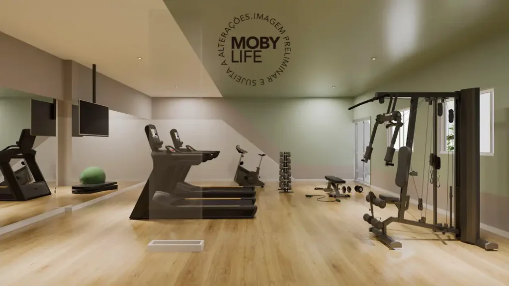 Moby Life Pacaembu - Residencial (One): Fitness — 1-2 quartos em Barra Funda, São Paulo