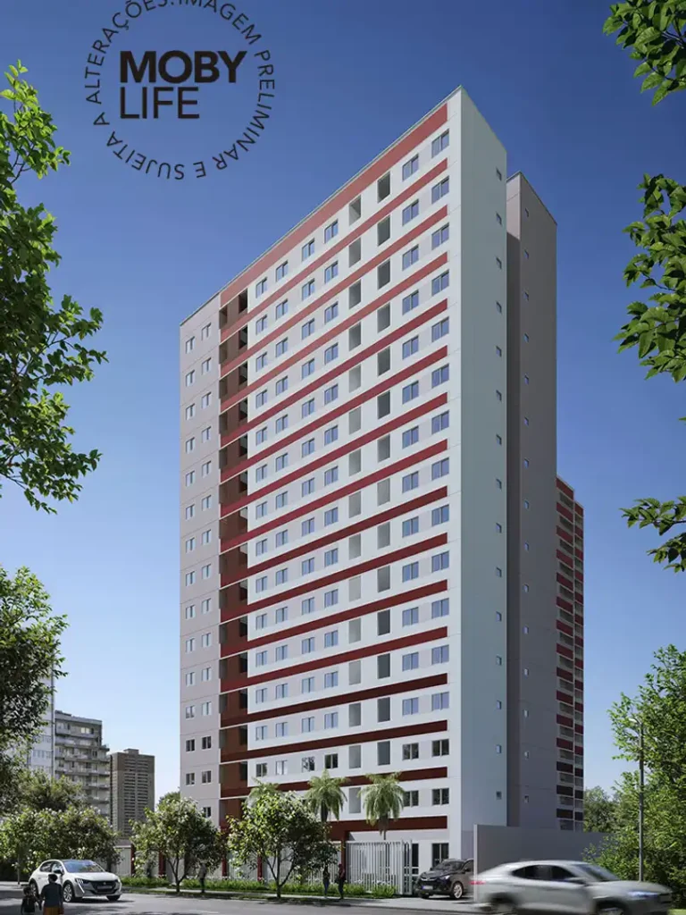 Moby Life Pacaembu – Residencial — 1 a 2 quartos em Barra Funda