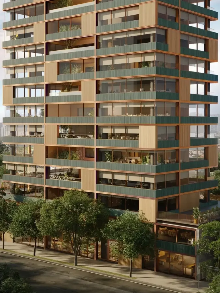 Fachada Cônego 505 — apartamento 2 quartos, Em construção em Pinheiros