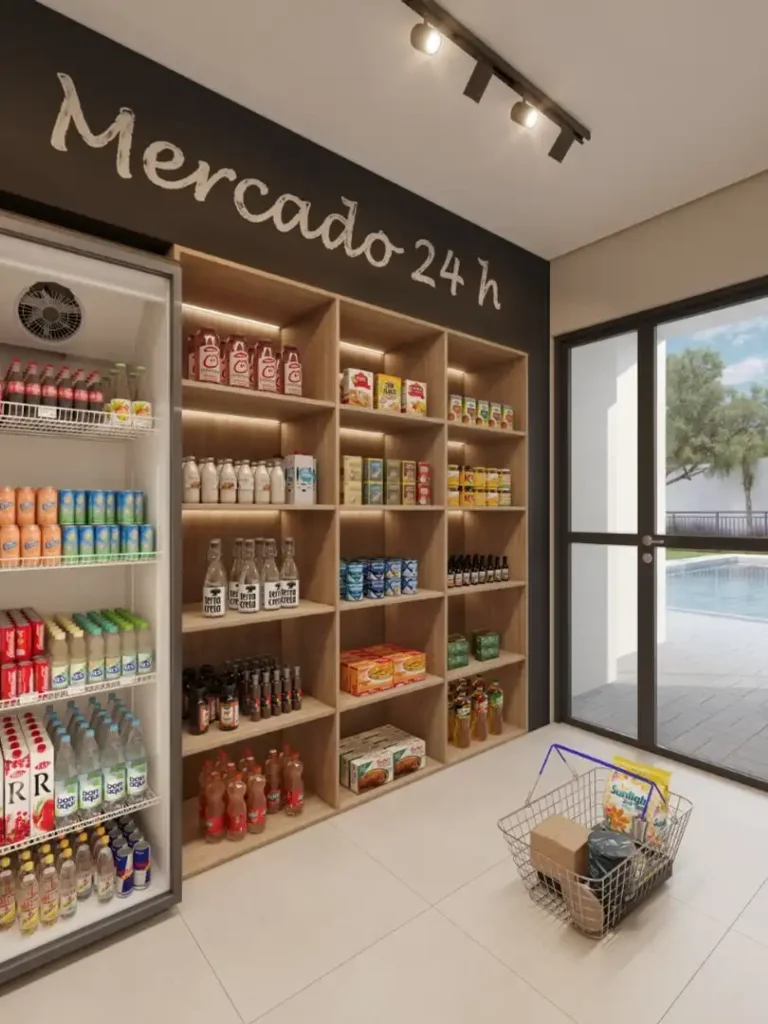 Em construção Santa Cecília: Market Mundo Apto Santa Cecilia, 1-2 quartos 18-59m²
