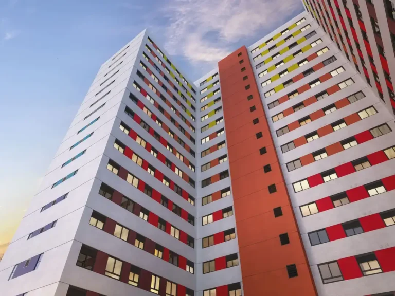 Fachada Bem Viver Sousa Lima - NR — apartamento 1-2 quartos, Em construção em Barra Funda