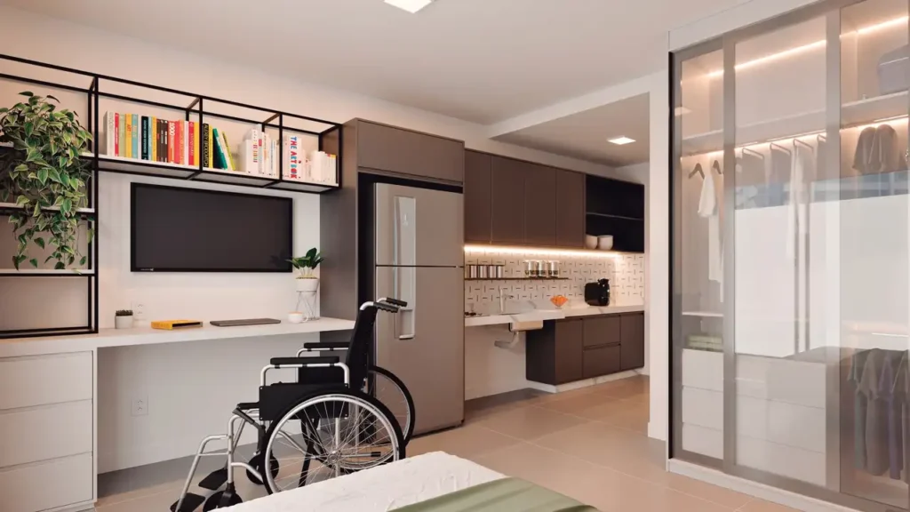 Apartamento 1 quartos Barra Funda — Living do Mitz Memorial