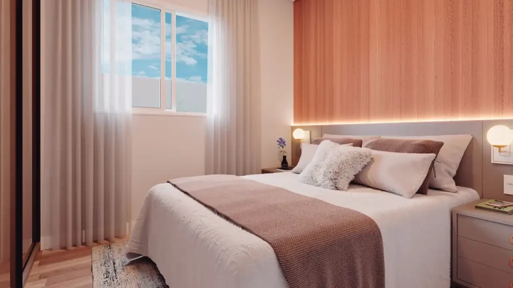Mitz Memorial Barra Funda, São Paulo — Dormitório, apartamento 1 quartos 24-37m²