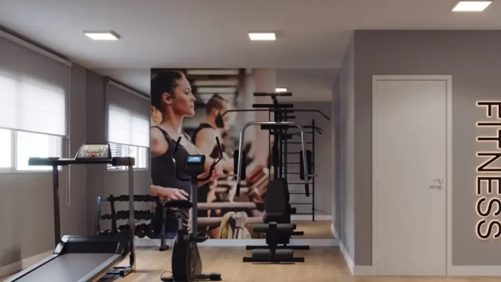 Pronto novo Barra Funda: Fitness Mitz Memorial, 1 quartos 24-37m²