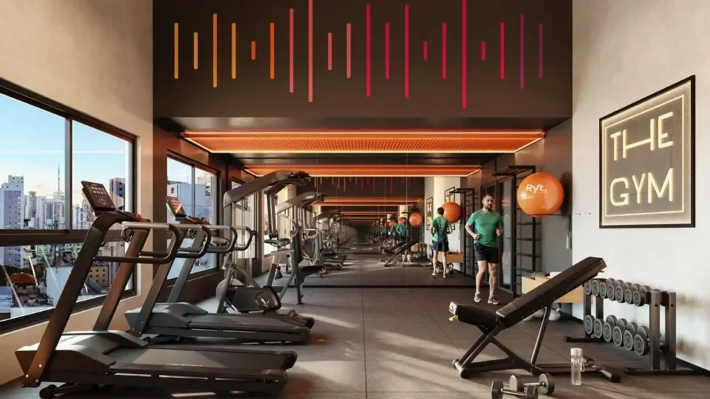 Ryt Paulista - NR Bela Vista, São Paulo — Fitness, apartamento 1 quartos 24-69m²