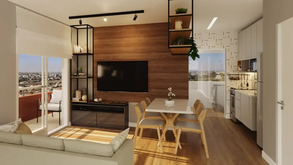 Living — Seletto Santa Catarina (Hoga SP), 1-2 quartos em Vila Mascote