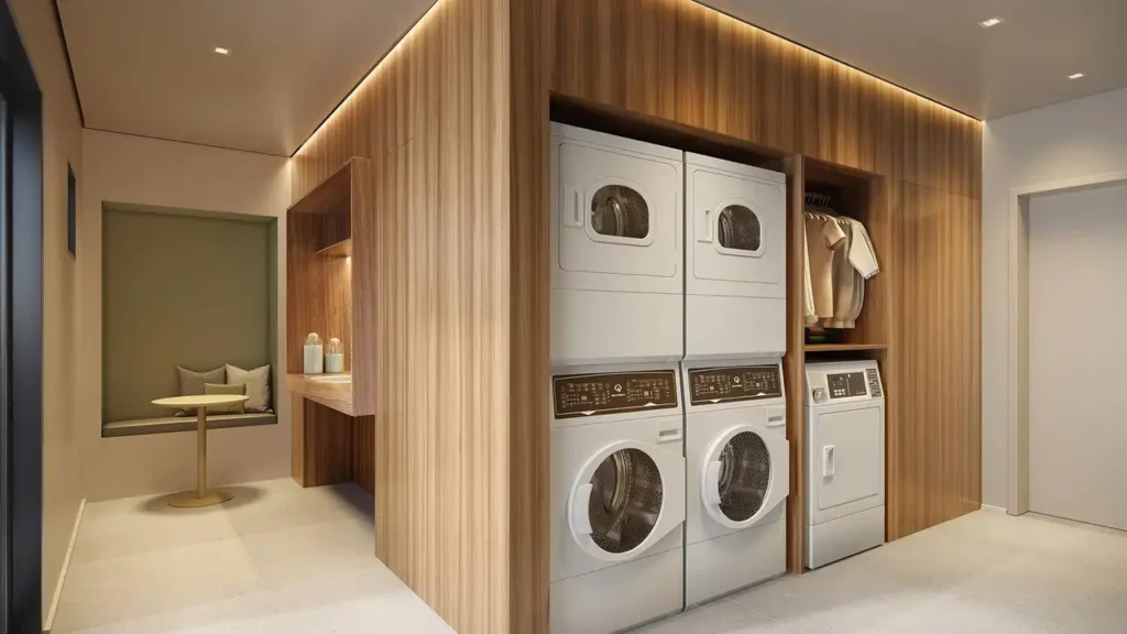 Lavanderia Reserva Madalena - Studios Vila Madalena — 1 quartos 23-29m², Habitram