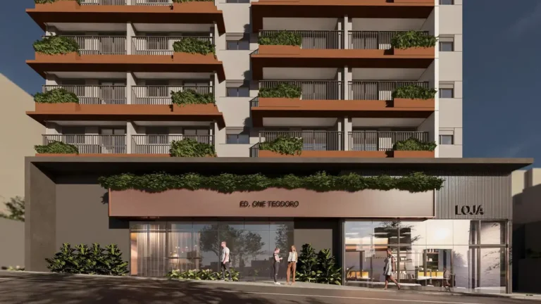 Apartamento 1 quartos Pinheiros — Portaria do Nex One Estação Clínicas