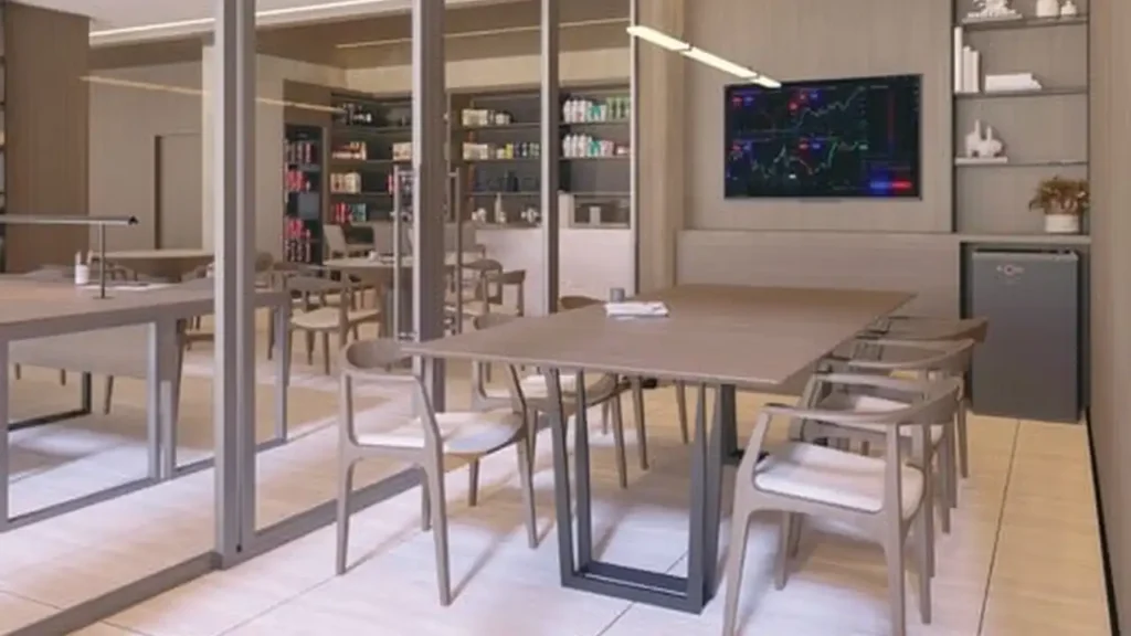 Em construção Pinheiros: Coworking Nik Faria Lima - NR, 1 quartos 25-45m²