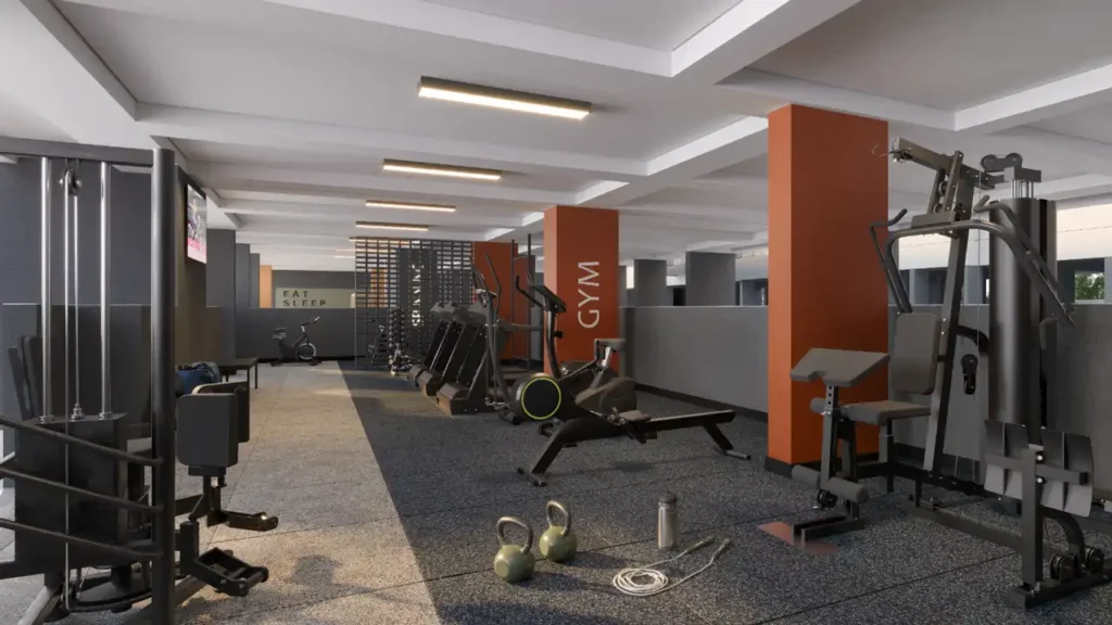 Galleria Santa Marina Água Branca, São Paulo — Fitness, apartamento 2 quartos 41m²