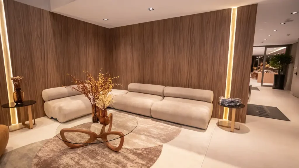 Hall social Triunfo Campo Belo — apartamento 2-3 quartos, Pronto novo em Campo Belo