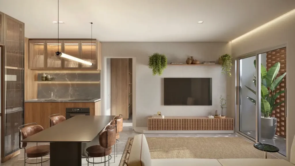 Alberito - NR (SDI): Living — 1 quartos em Pinheiros, São Paulo