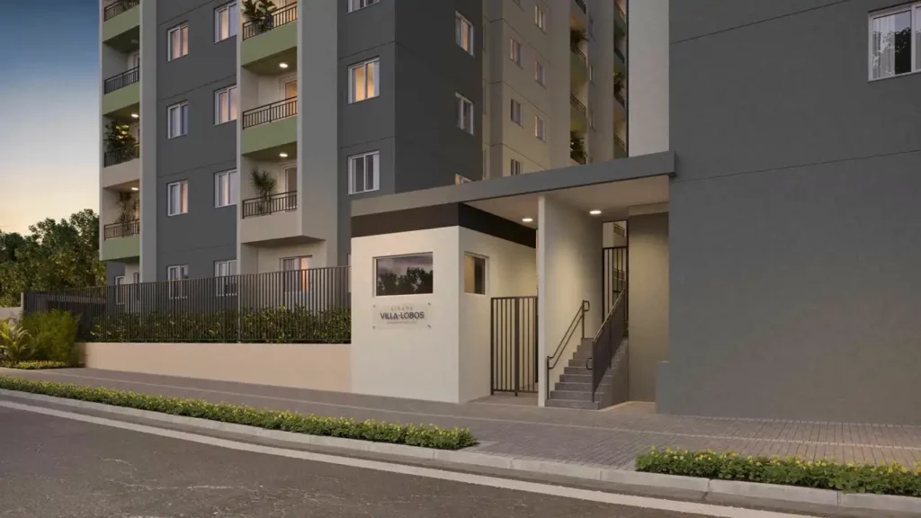 Portaria Cidade Villa Lobos Melodia - Fase 1 — apartamento 2 quartos, Em construção em Jaguaré