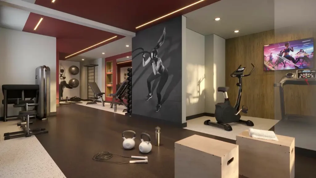 Cidade Villa Lobos Melodia - Fase 1 (Cury SP): Fitness — 2 quartos em Jaguaré, São Paulo