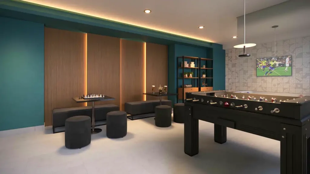 Apartamento 2 quartos Jaguaré — Sala de jogos do Cidade Villa Lobos Melodia - Fase 1