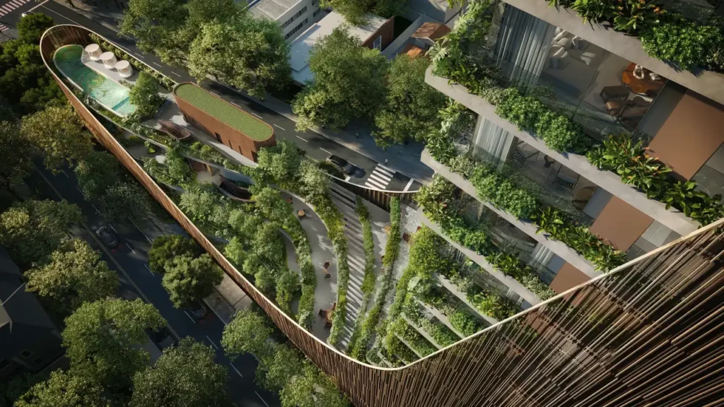 Voo de pássaro — 280 Art Boulevard - Breve Lançamento (Benx - Bueno Netto), 4 quartos em Jardim Europa