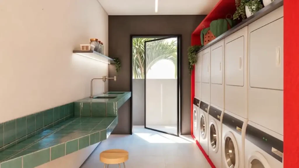 Lavanderia — Nurban Rua das Palmeiras - NR (Vitaurbana), 1 quartos em Santa Cecília