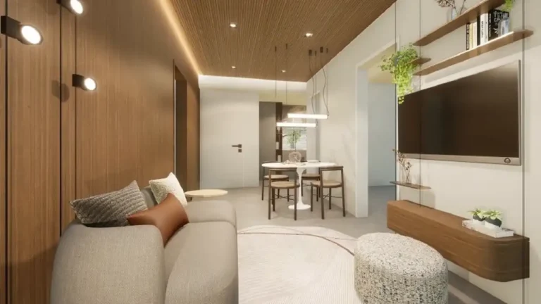 Apartamento 2 quartos Água Branca — Living1 do M.Lar Santa Marina - Fase 1