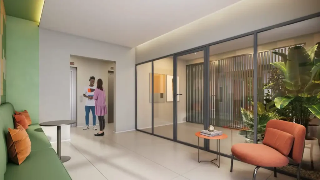 Bem Viver Angélica - Residencial Barra Funda, São Paulo — Hall, apartamento 1-3 quartos 25-40m²