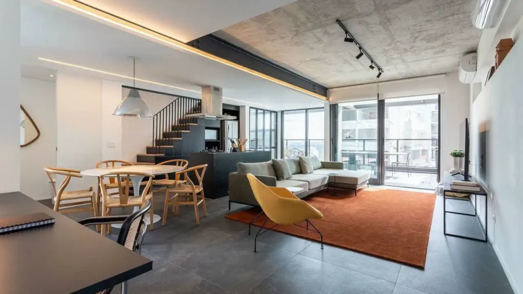 Harmonia 1250 Vila Madalena, São Paulo — Living, apartamento 1 quartos 89-156m²