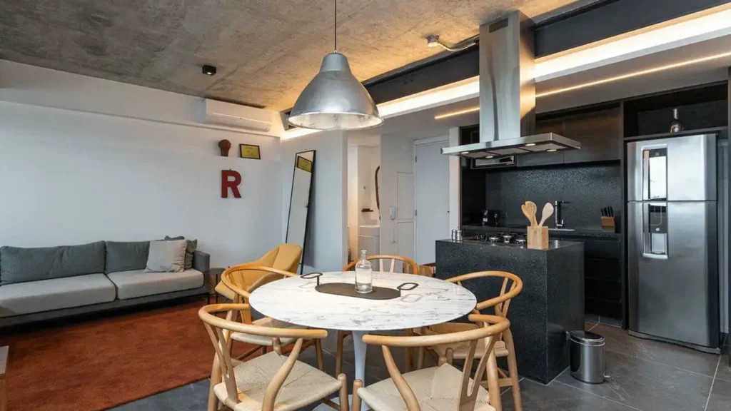 Pronto novo Vila Madalena: Living Harmonia 1250, 1 quartos 89-156m²