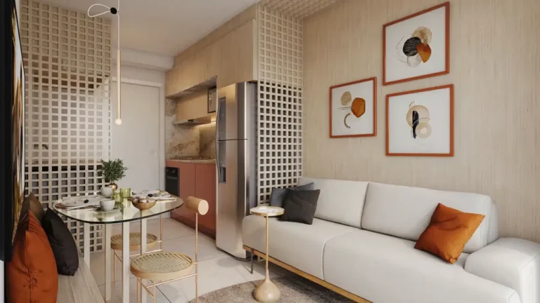 Apartamento 1-2 quartos Vila Leopoldina — Living do Plano&Vila Leopoldina Sebastião Bach
