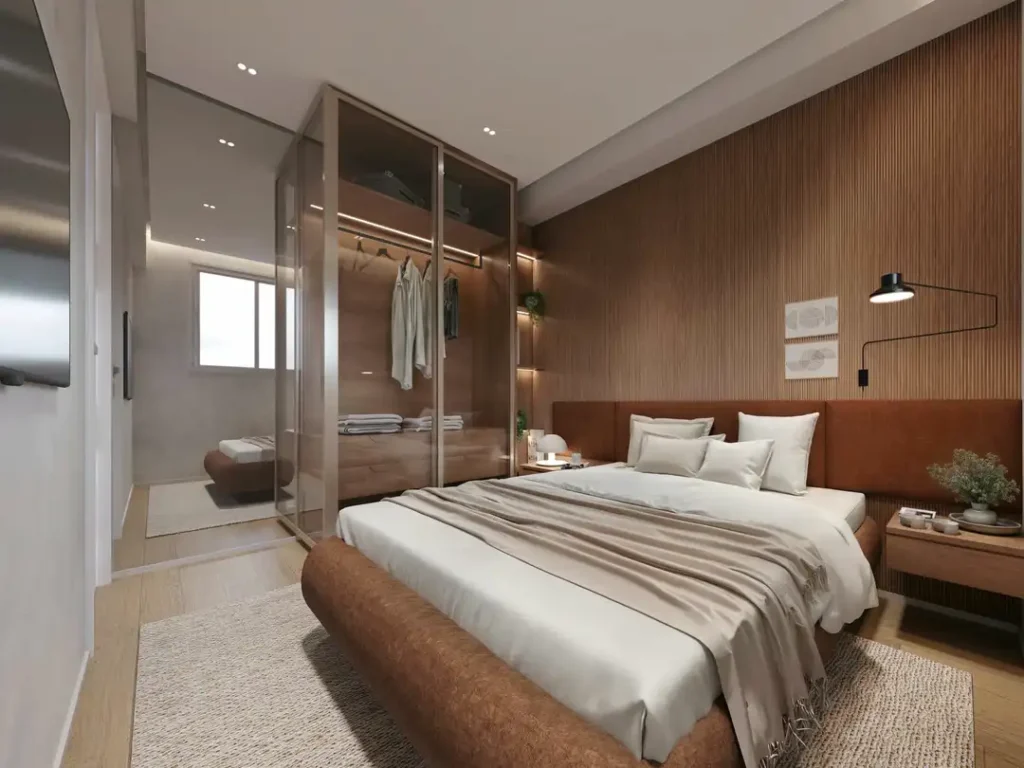 M.Lar Santa Marina - Fase 1 Água Branca, São Paulo — Quarto, apartamento 2 quartos 34-52m²