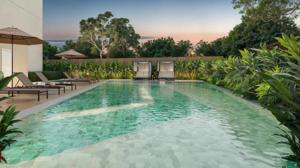 Piscina — M.Lar Santa Marina - Fase 1 (M.Lar Empreendimentos), 2 quartos em Água Branca