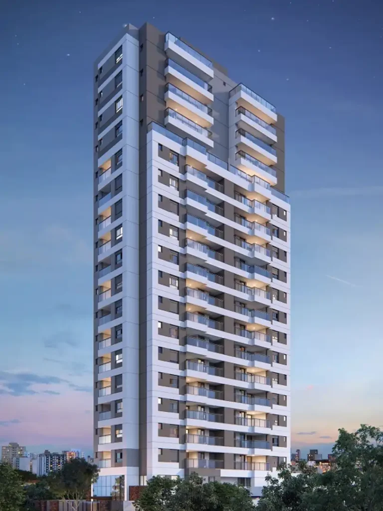 Upper Brooklin — 2 quartos em Brooklin Paulista