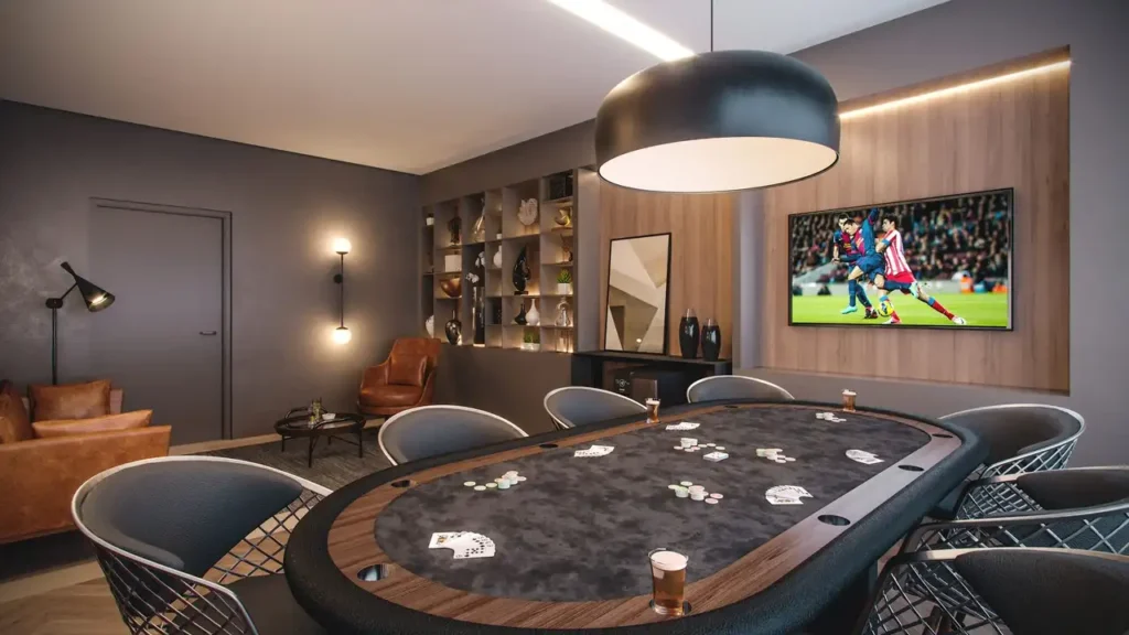 Living Ipiranga Ipiranga, São Paulo — Sala de jogos, apartamento 4 quartos 119-120m²
