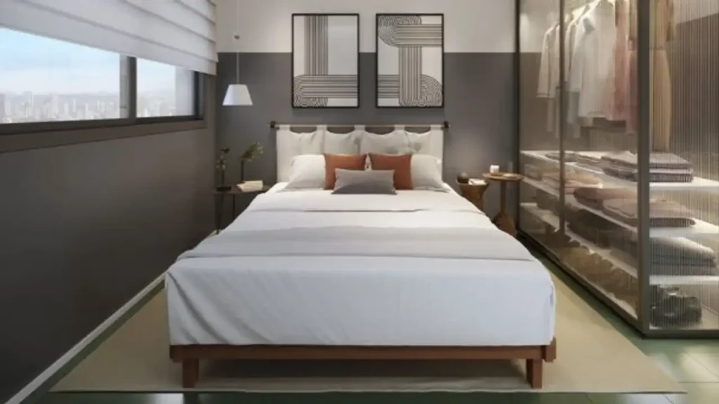 Pronto novo Consolação: Dormitorio Flow by Gafisa, 1-2 quartos 22-38m²