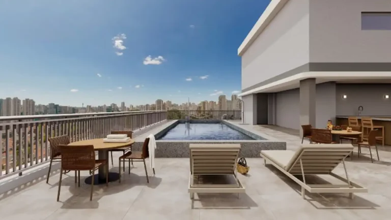 Apartamento 1 quartos Água Branca — 290 piscina do Inside Perdizes